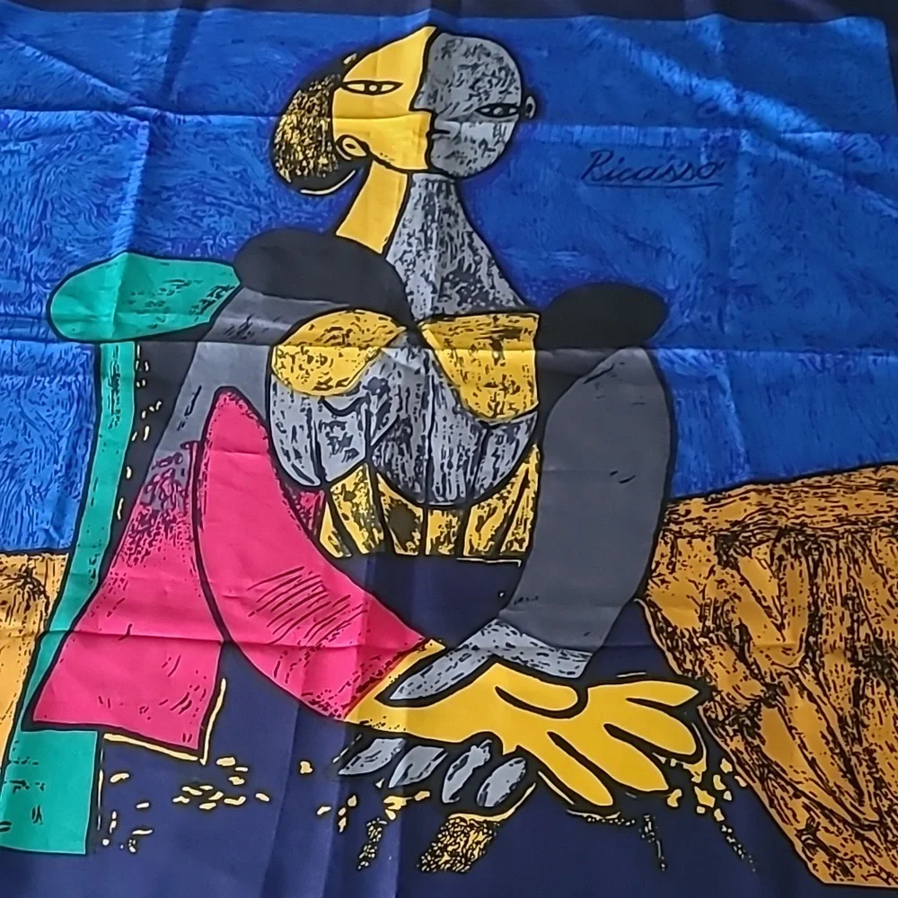 N/A colorful scarf